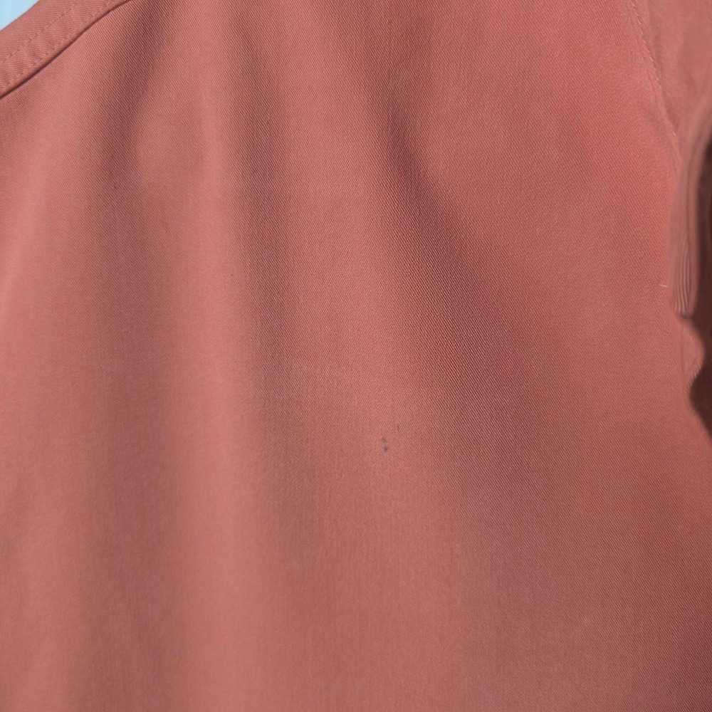 FIGS Rafaela Scrub Top Medium Clay Rust Mandarin Collar WXXSW1003N Womens - Picture 10 of 11